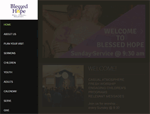 Tablet Screenshot of blessedhope-vinton.org